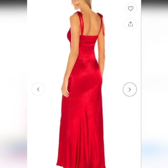 NEW Privacy Please Nina Dress In Ruby Red Size M - Picture 2 of 7